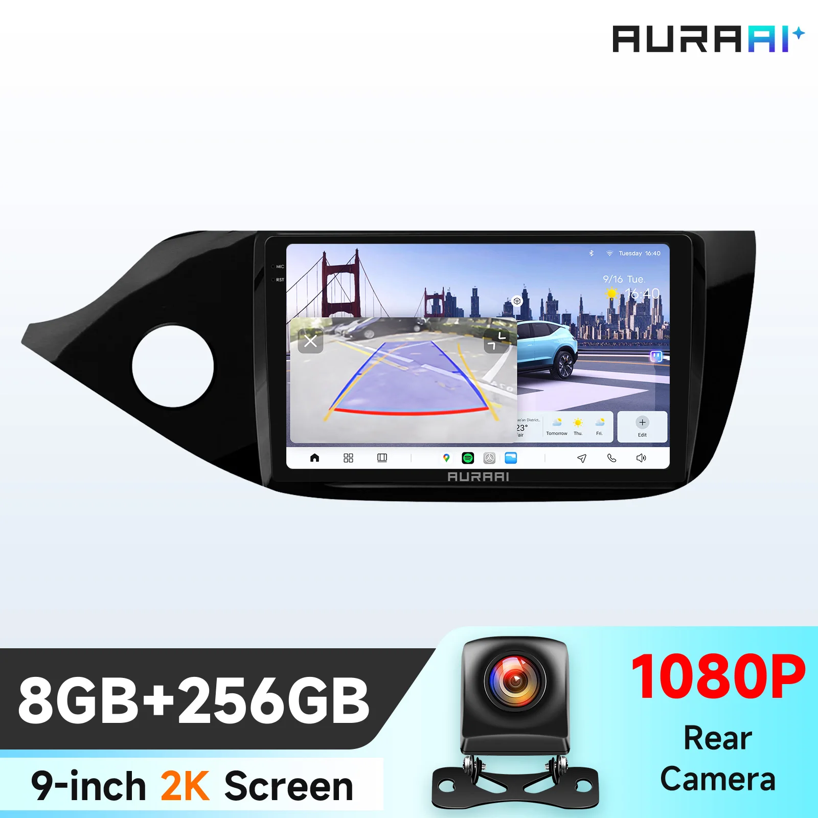 2K Scherm DSP Android Carplay Auto voor KIA Cee'd CEED JD 2012 2013 2014 2015 2016 autoradio multimediaspeler stereo WIFI+4G DSP