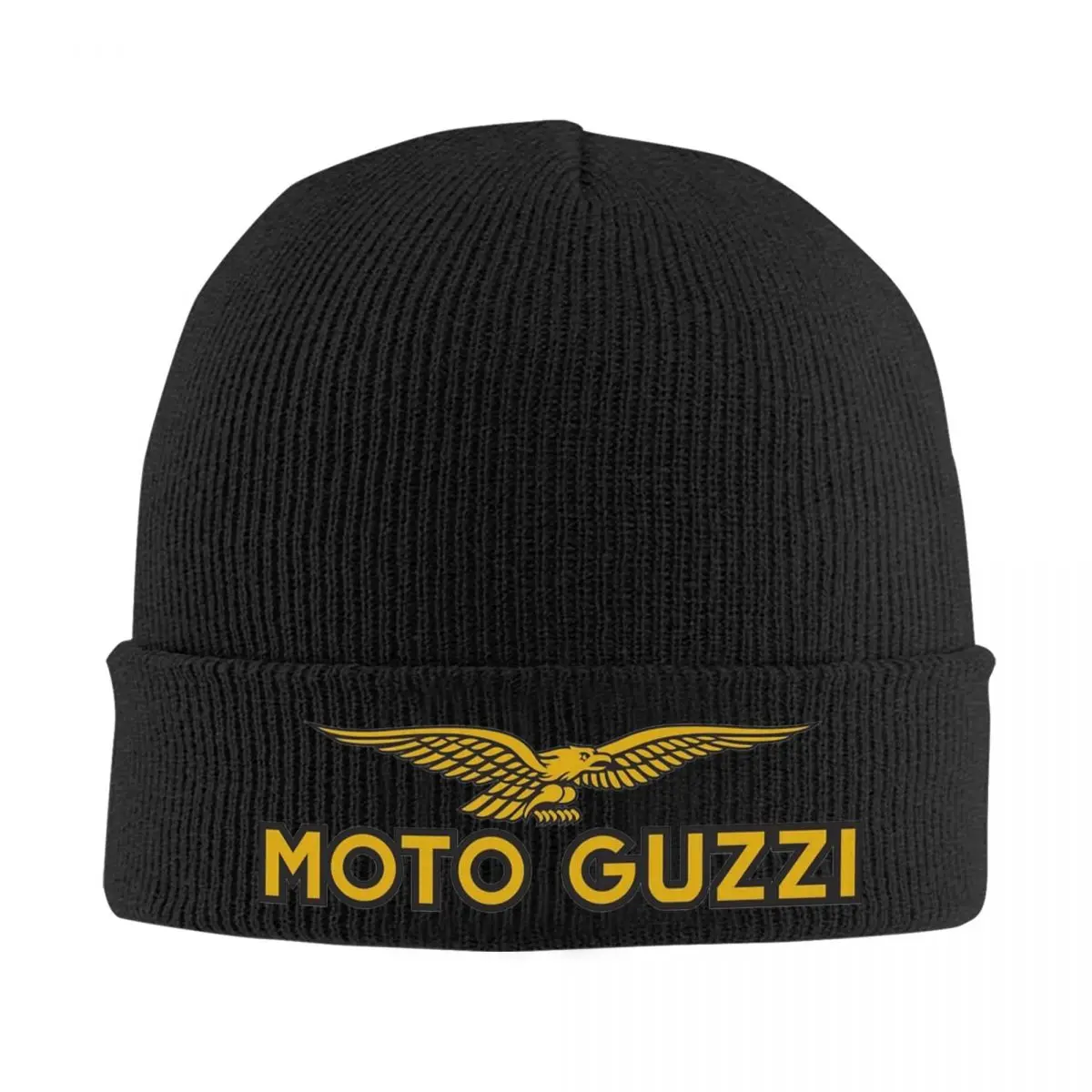 Guzzi Motorfietsen Moto Eagle Gebreide Caps Heren Mutsen Wintermutsen Warme Meloen Cap