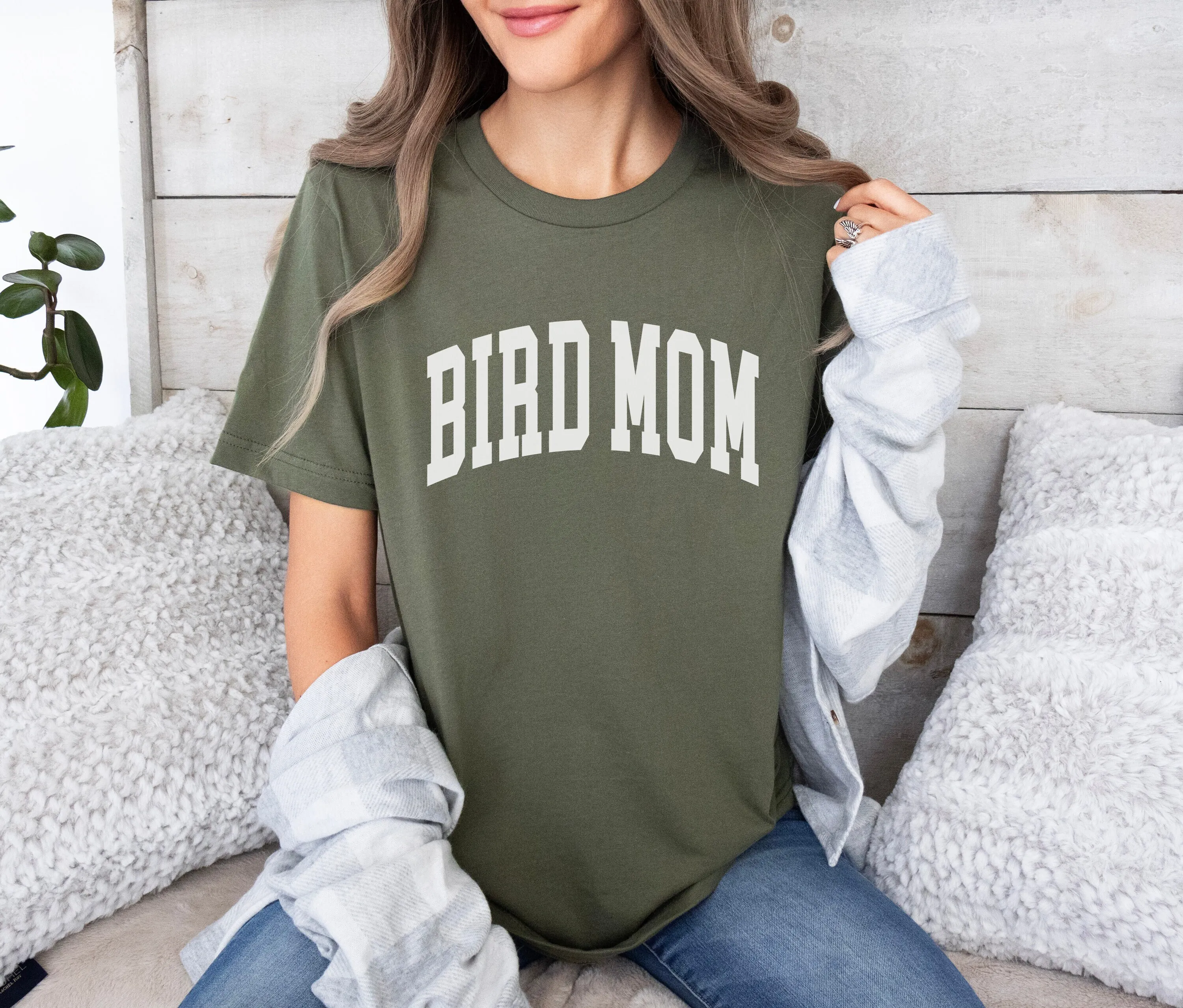 Bird Mom T Shirt Lover Animal Mama New Pet Present For Farm Life Is Better With