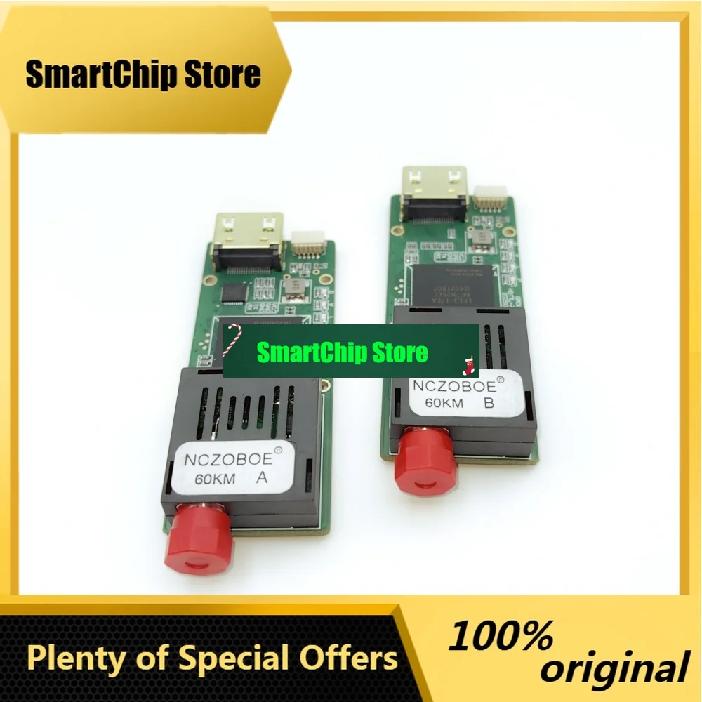 SmCpNCZOBOE HDMI TTL Optical Transceiver Module For Drone FPV Use High Sensitivity Reception Power Converter Stable Range