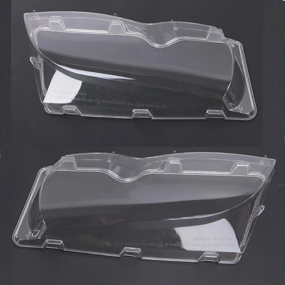 Picture 4: Headlights Cover for BMW 3 Series E46 Sedan 4 Doors 2002-2005 Car Headlamp Lens Glass Replacement Front Lamp Shade Auto Shell