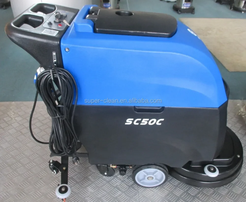 Auto Floor Scrubber With Cable  Floor Cleaning Machine for Hotel,airport Ceramic Tile Floor Cleaning Machine