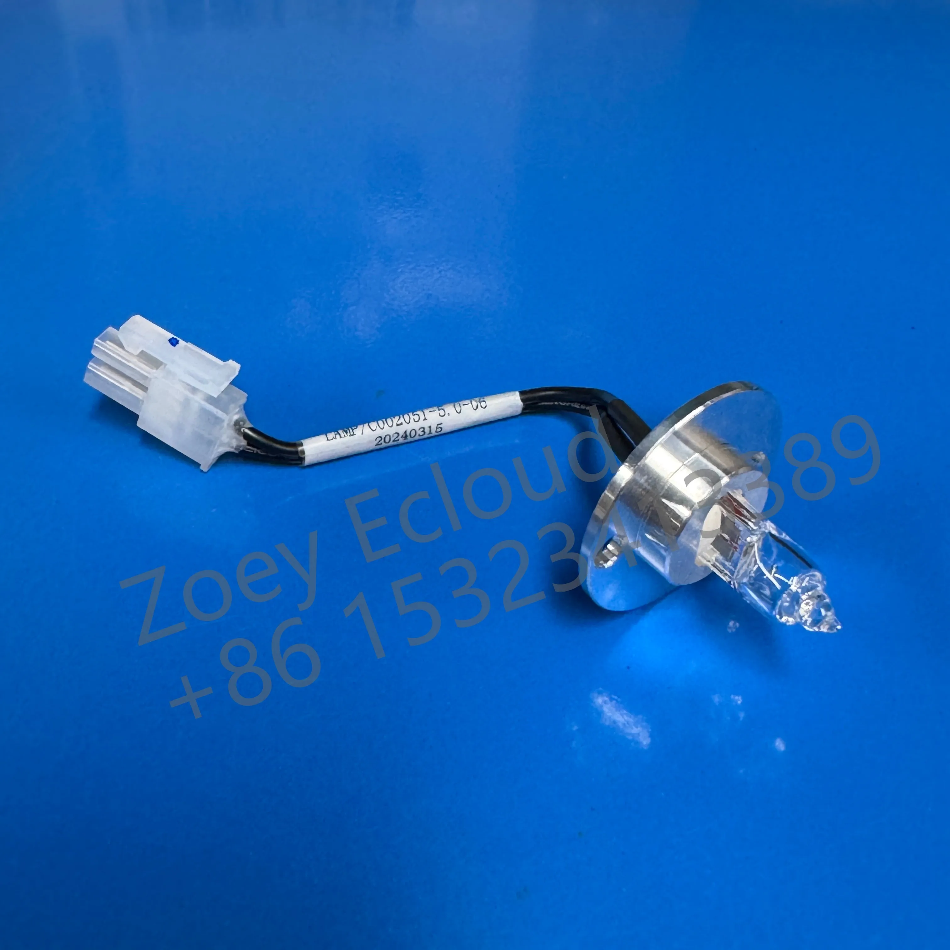 BA-88A 반자동 생화학 분석기 할로겐 램프 6v10w 801-BA89-00013-00 용 신규 및 기존 Mindray 예비 부품