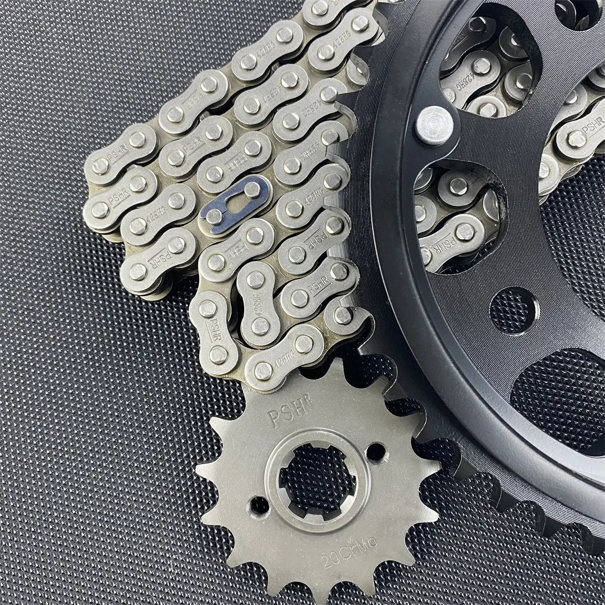 428 14T Front 40T/43T/45T/48T/50T Rear Sprocket Kit with 428H Chain for CBF190 CB190R/190X Motorcycle Bike