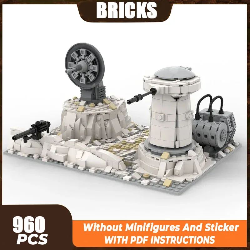 Star Movies Model Moc Building Bricks Military Artillery Battery Technology Modular Blocks Gift Christmas Toys DIY Sets Assembly