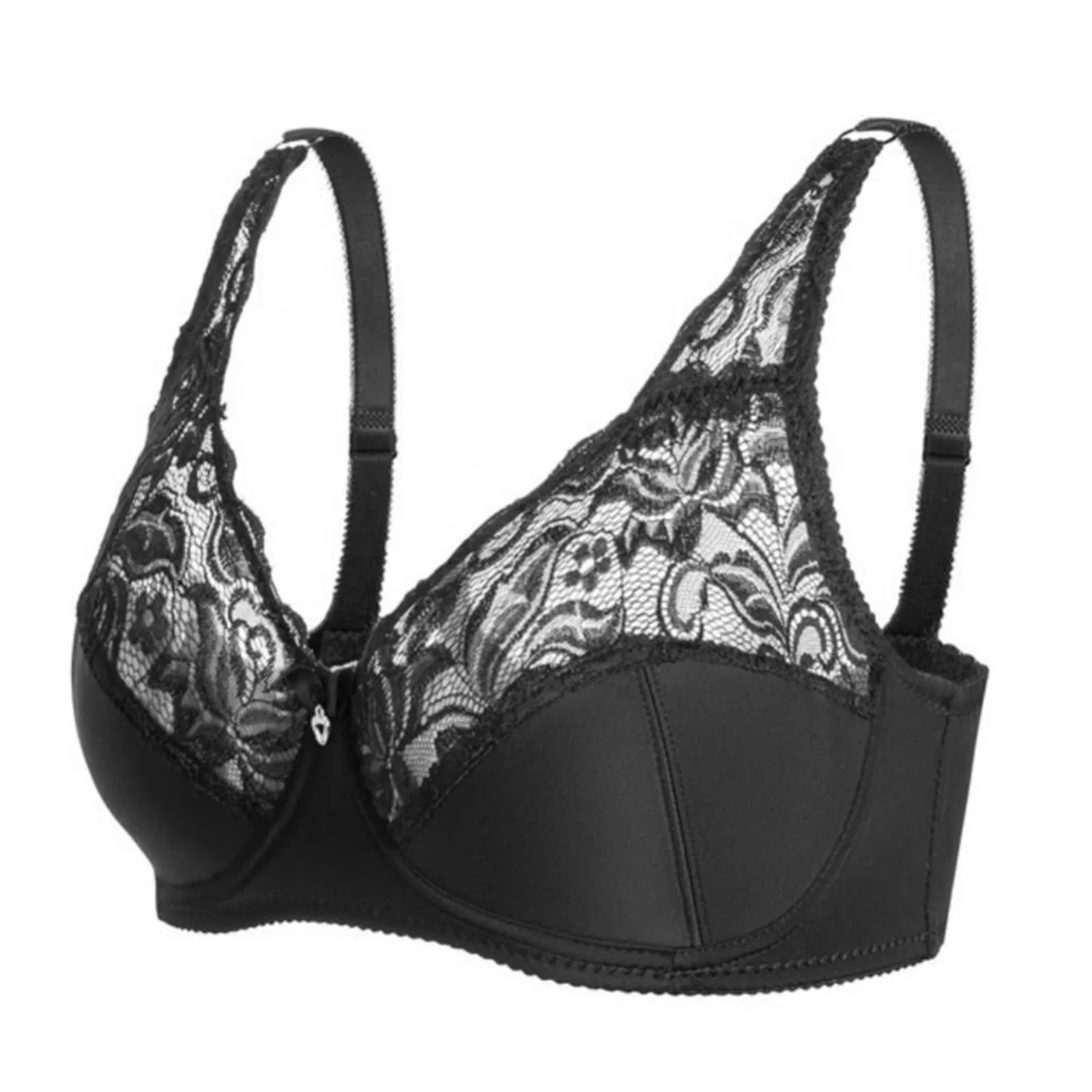 Sutiãs de renda para mulheres, bralette confortável, roupa interior sexy, colete feminino, lingerie sem fio oca, sutiã sem costura, monocromático, novo