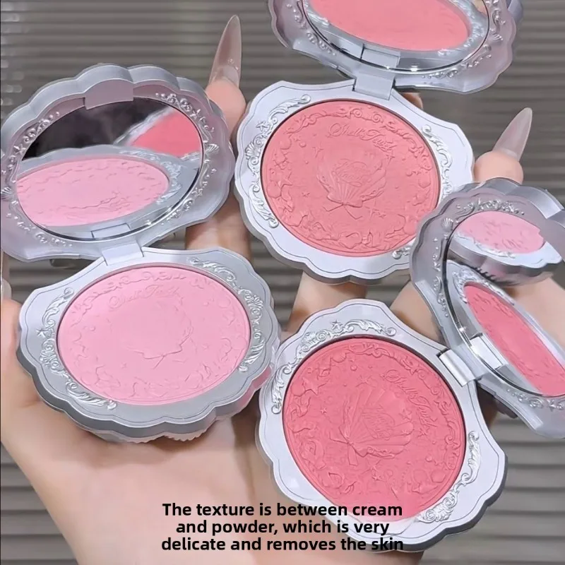Flower Knows Blusher Shell's Jewel Collection Silk Satin Palette De Blush Bunny Garden Blushs Matte Finish Vegan Makeup