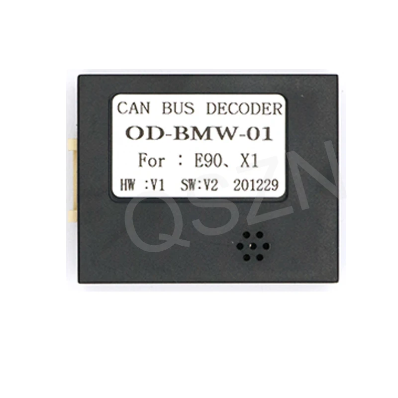 QSZN DVD 16 PIN cavo di Alimentazione Canbus Box Decoder OUDI-BWM-01 Per BMW E90 E87 Per BMW X1 Cablaggio Cavi Autoradio Android