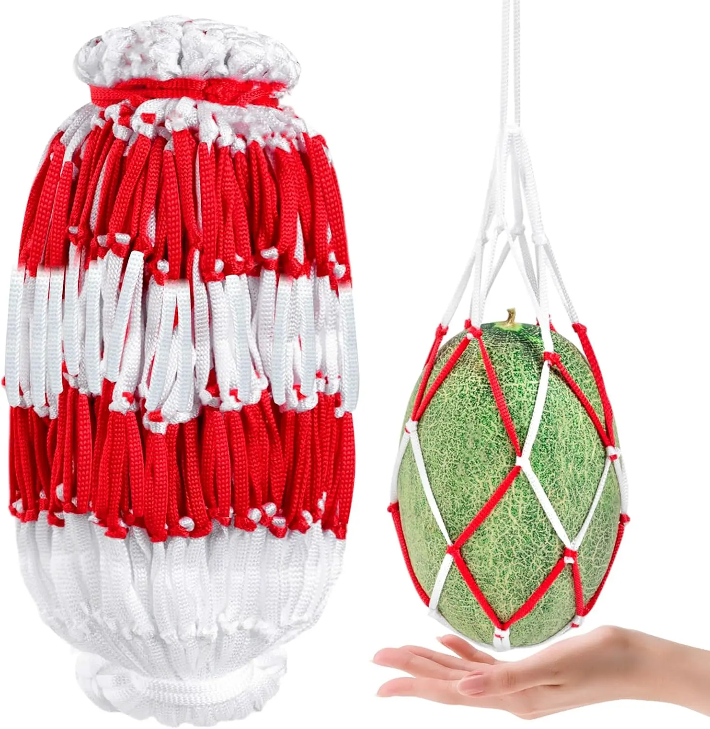 

30Pcs Melon Hammocks Cradles, 14Inches Melon Hammo For Trellis Heavy Duty Watermelon Nets, Support Hanging Bags For Pumpkin