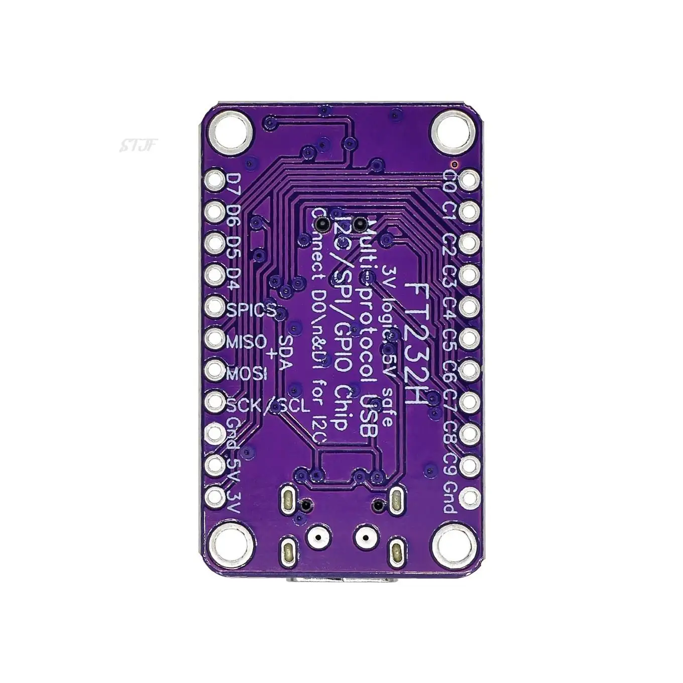 Imagem -05 - Multifunções Usb de Alta Velocidade para Módulo Jtag Uart Fifo Spi I2c Ft232h