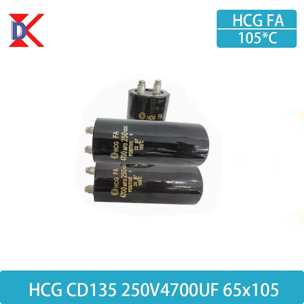 Hitachi CD135 Bolt Terminal Capacitor Inverter Use 10V 25V 35V 50V 63V 80V 100V 160V 250V 450V