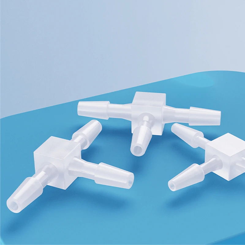 1/5/10pcs PP Plastic Tee Connector OD1.6-25mm Garden Irrigation Pipe Joint Aquarium Tank Adapter Air Pump Hose Pagoda Joints
