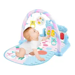 Baby Fitness Frame Crawling Game Blanket Multifunctional Mat Crawling Mat Infant Rug Kids Activity Mat Gym Educational Toy