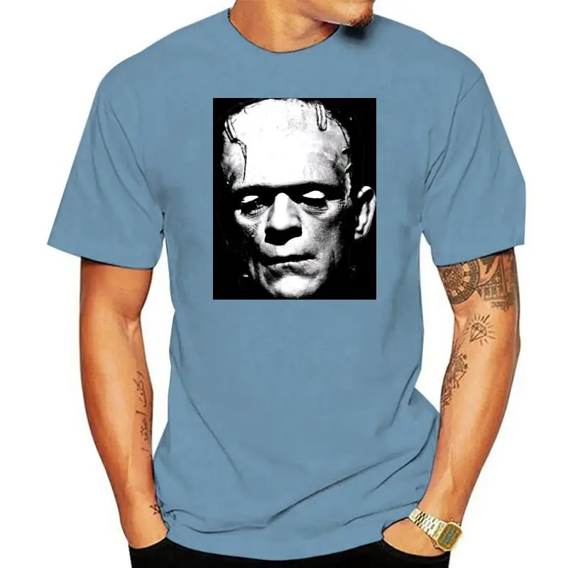 Frankenstein V7 Movie Poster T Shirt Black Bottle Green All Sizes S 4Xl 014735