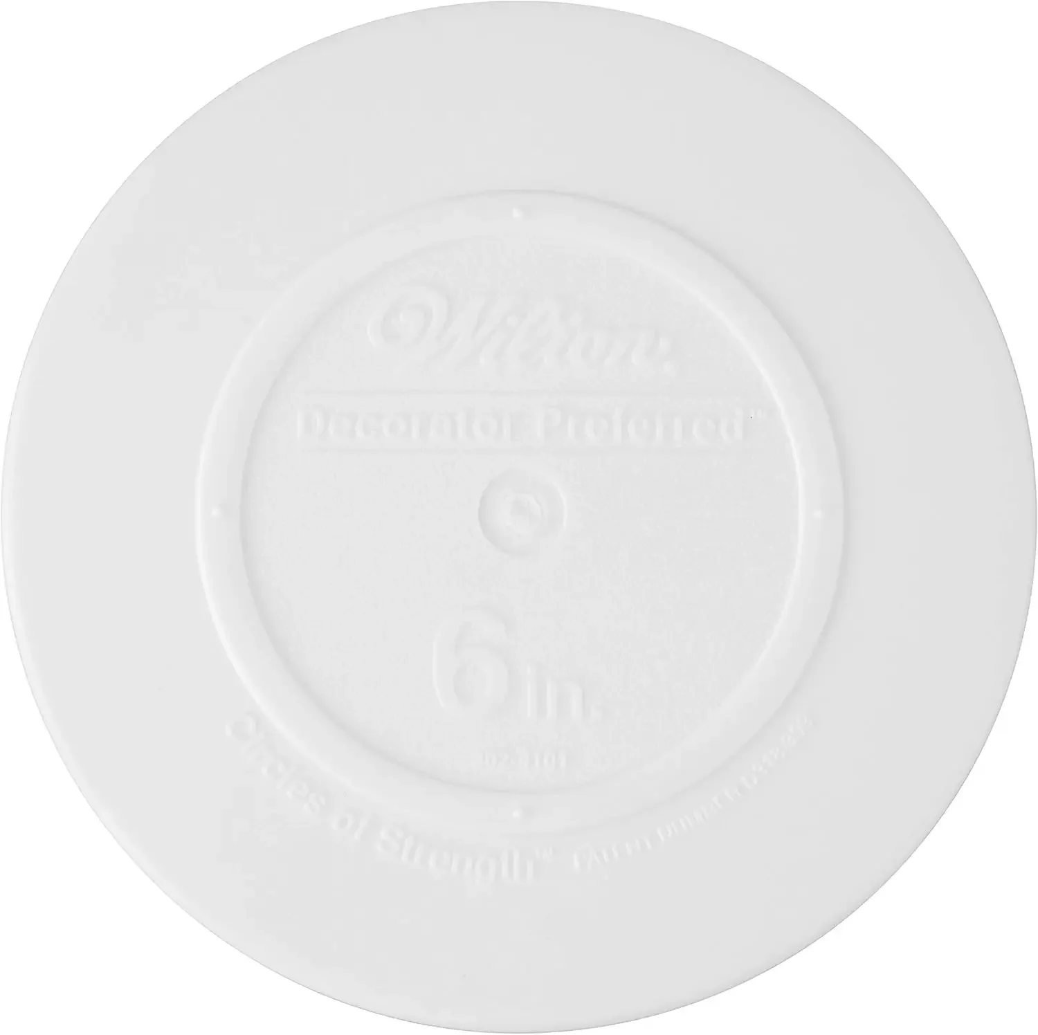 

Decorator Preferred Smooth Edge Plate -6"