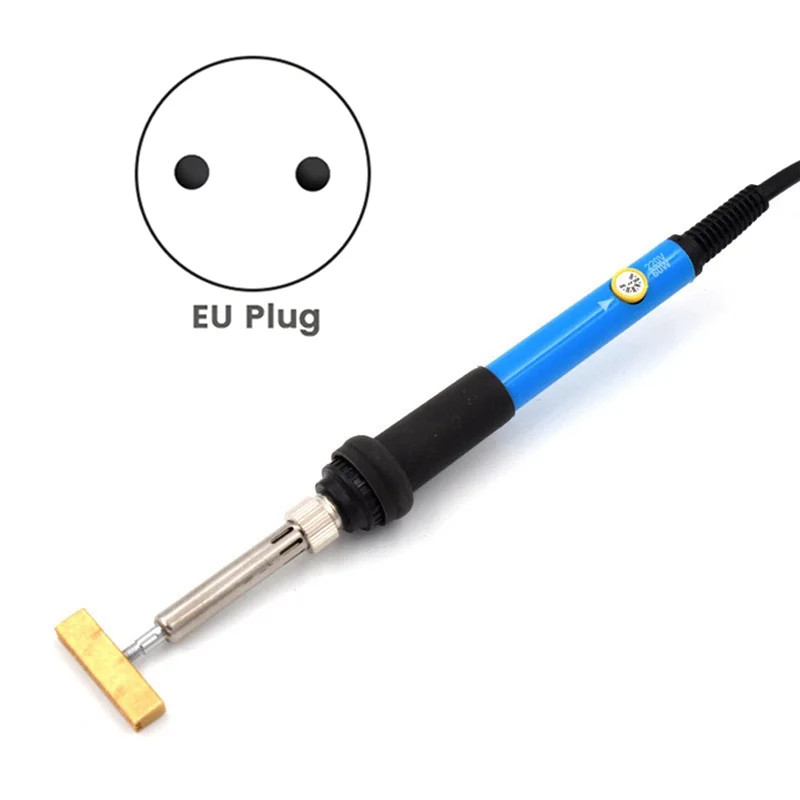 High-end 60W Soldering Iron T-Bar Bonding Soldering Iron Kit for LCD Display Pixel Repair Portable Tin Welding Tools EU Plug