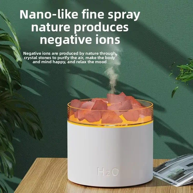 BOLRZO Creative aromatherapy machine essential oil ultrasonic humidifier automatic fragrance home office desktop night light