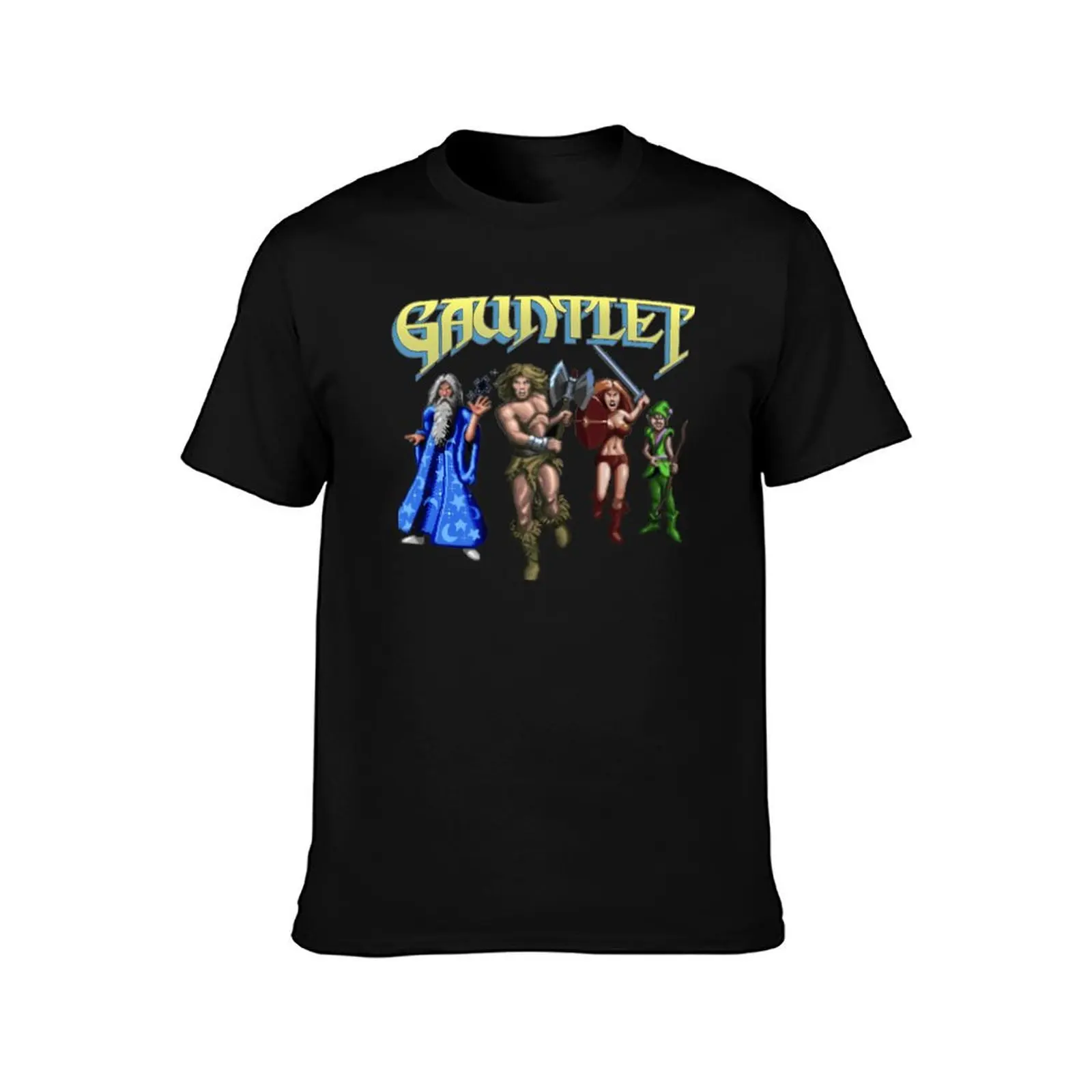 Retro Gauntlet T-Shirt Basic Comfort Fit for Men T-Shirt