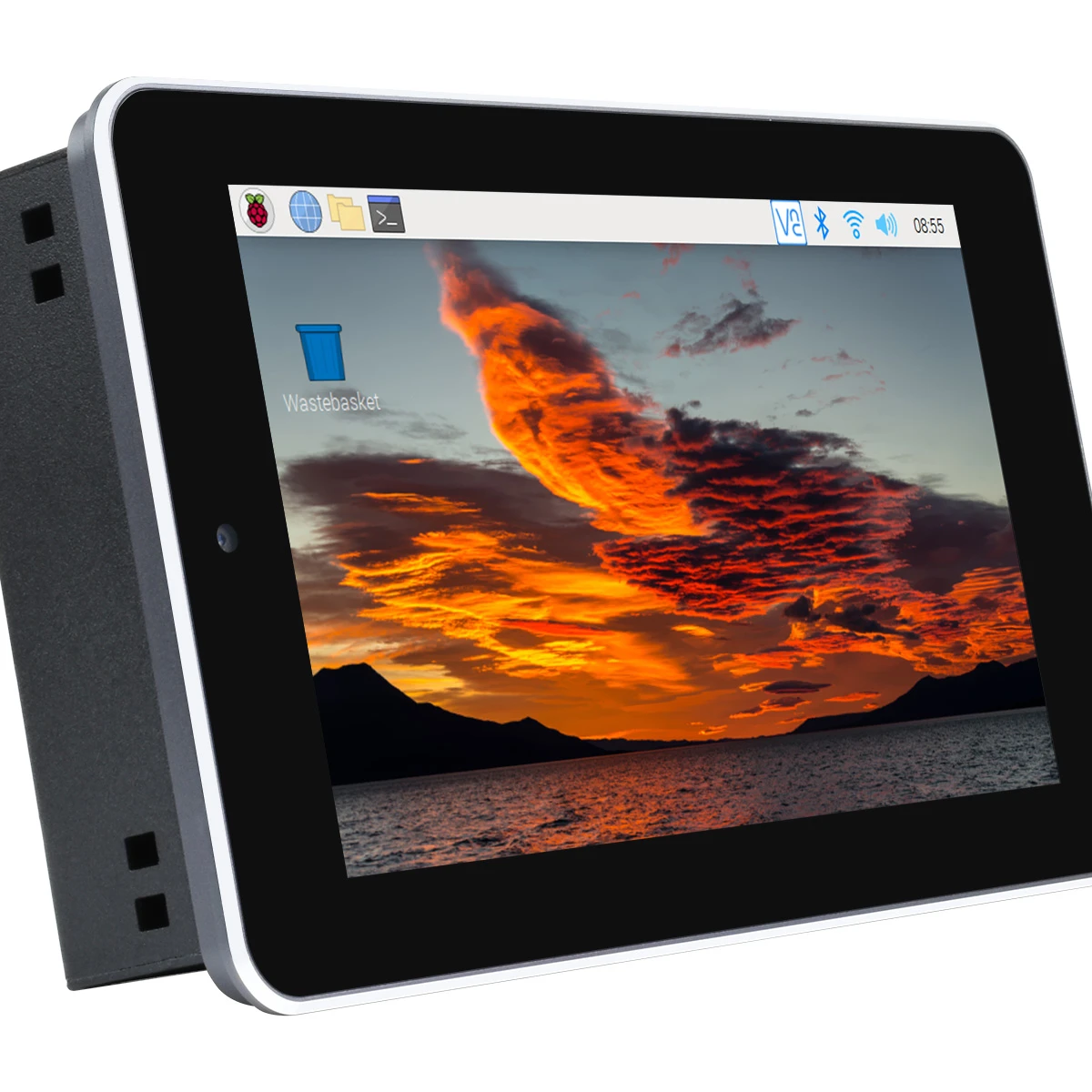 

Waveshare 7inch Touch Screen All-In-One Kit Designed for Raspberry Pi CM4 5MP Camera Aluminum Case