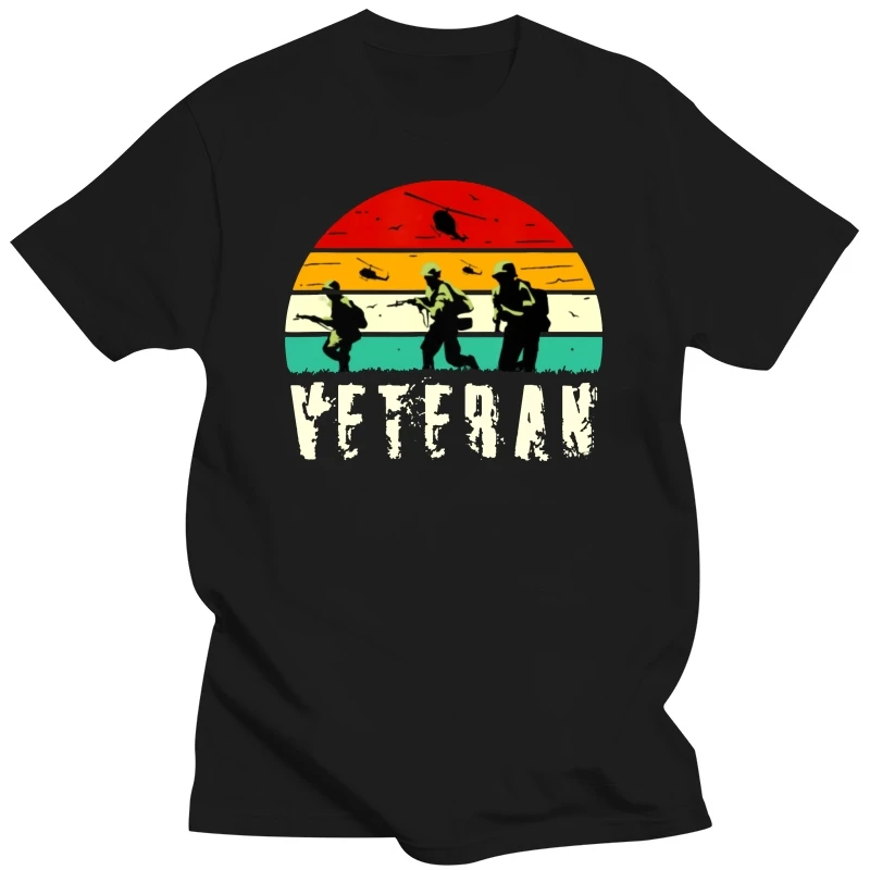 Army Veteran Shirts For Men Veterans Day Gift Vietnam Black T Shirt M Xxxl