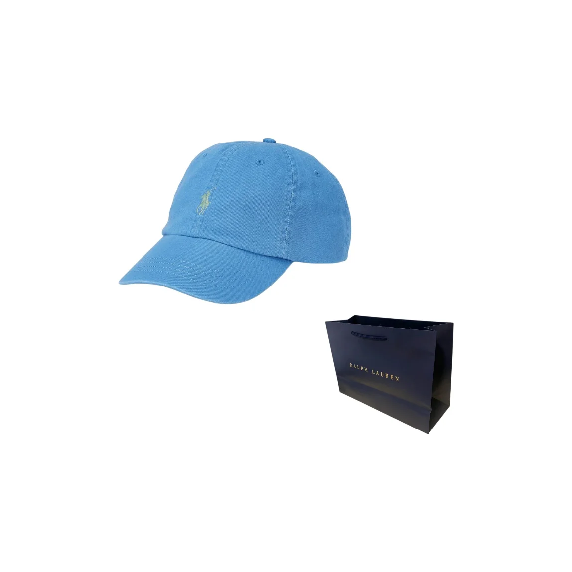 Polo Ralph Lauren Minimalist Style Cotton Baseball Caps Unisex Blue 710667709084