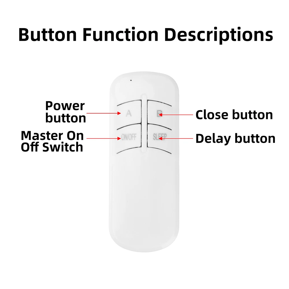1 Way 2 Way 3 Way ON/OFF 220V Remote Control Switch Lamp Light Digital Wireless Wall Remote Control Switch Receiver Transmitter
