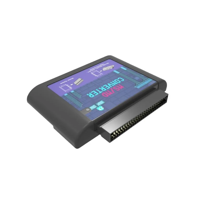 High quality For Master System to For MD2 MD3 for Mega Drive 2 3 game card adapter converter Game Accessory