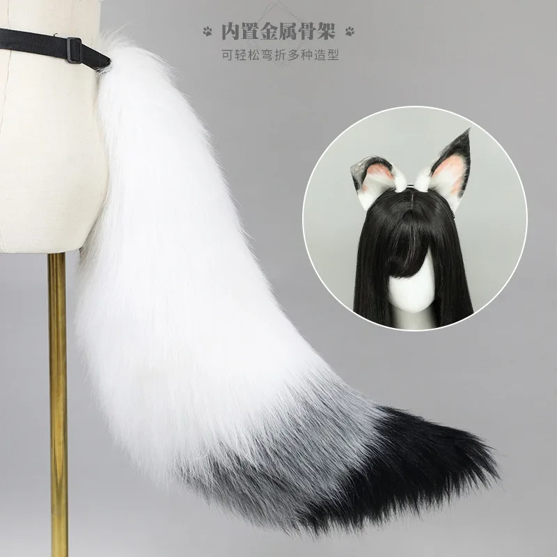 Kawaii Cat Ear Hairbands Women Cute Plush Furry Fox Ears Headband Lolita Girl Anime Cosplay Masquerade Party Hair Accessories