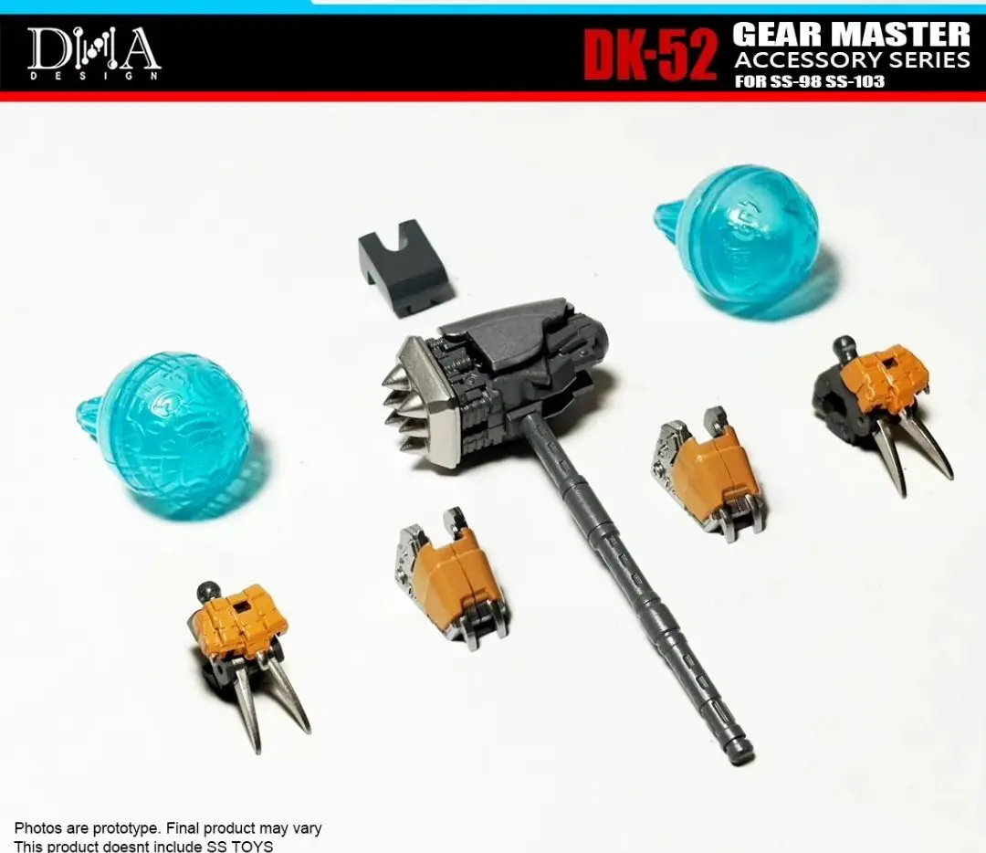 新しいロボット DNA DNA-52 DK52 変換おもちゃ更新キット SS98 チータ SS103 Rhinox SS102 OP アクセサリー在庫あり