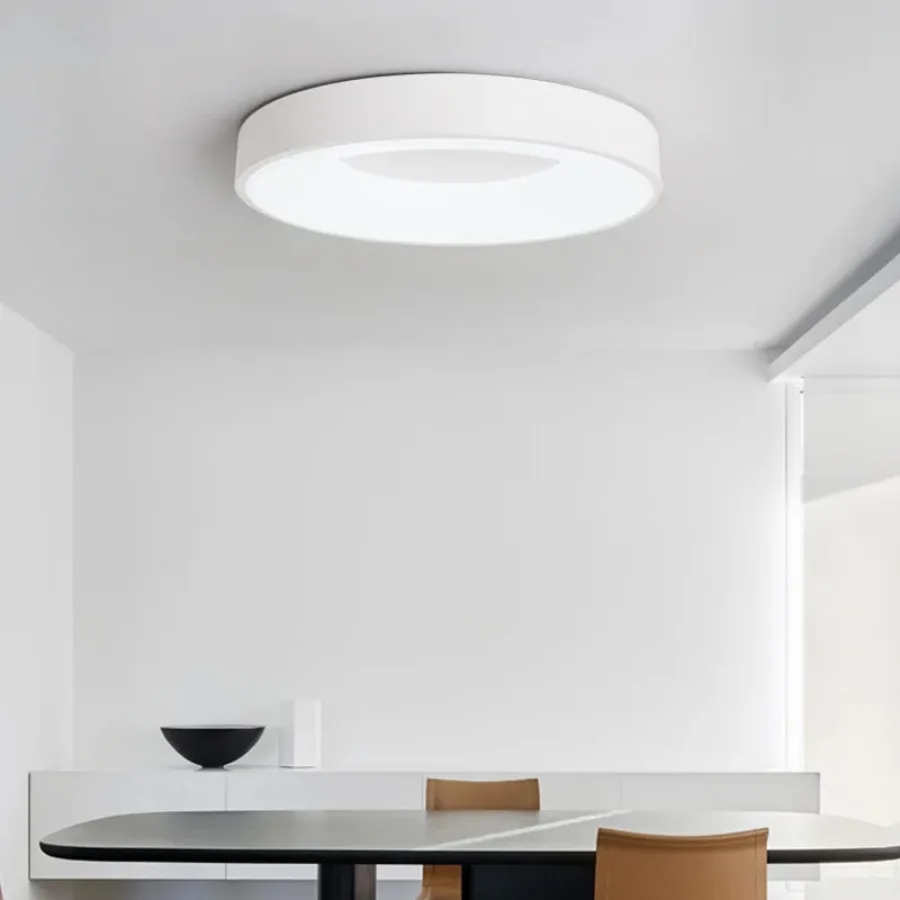 nordic macaron circular led ceiling light 110v260v regulavel quarto corredor estudo varanda quarto de crianca home light 01