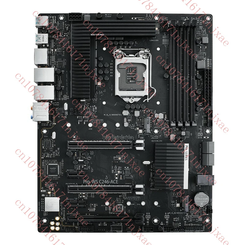 FOR ASUS Pro WS C246-ACE Server Motherboard Supports DDR4 64GB 1151PIN USB 3.1.