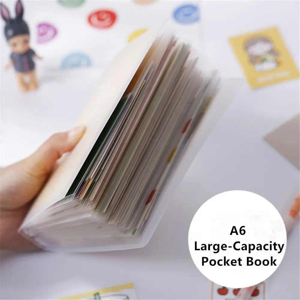 Transparent 40 Pages Pocket Storage Book Plastic Favorites Photo Album Gift