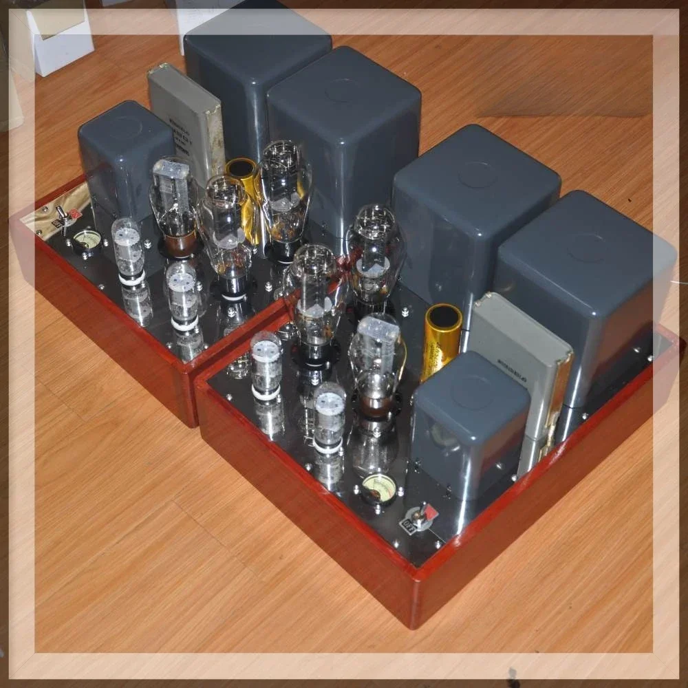 

Custom Separated 300B Single Ended, 808211845 Tube Bile Machine, Power Amplifier Mawood Chassis, Imported Core