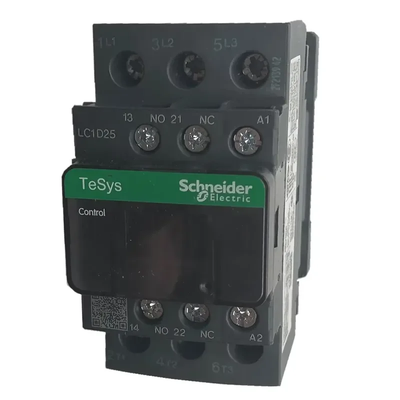 LC1D25 LC1D25B7 LC1D25B7C contactor nonreversing, 25A, 15HP at 480VAC