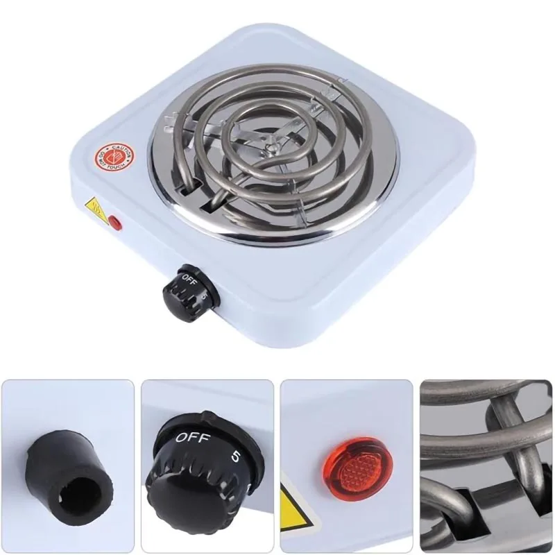 Hookah Shisha Coal Burner 1000W Hot Plate Barbecue Electric Stove Kitchen Cooking Coffee Heater Chicha Fast Burning EU Plug