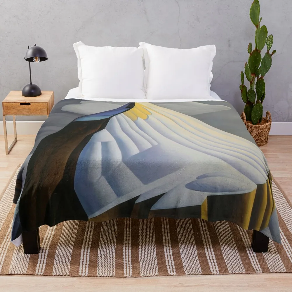 

Lawren Harris Throw Blanket Winter beds Flannel Beautifuls Blankets