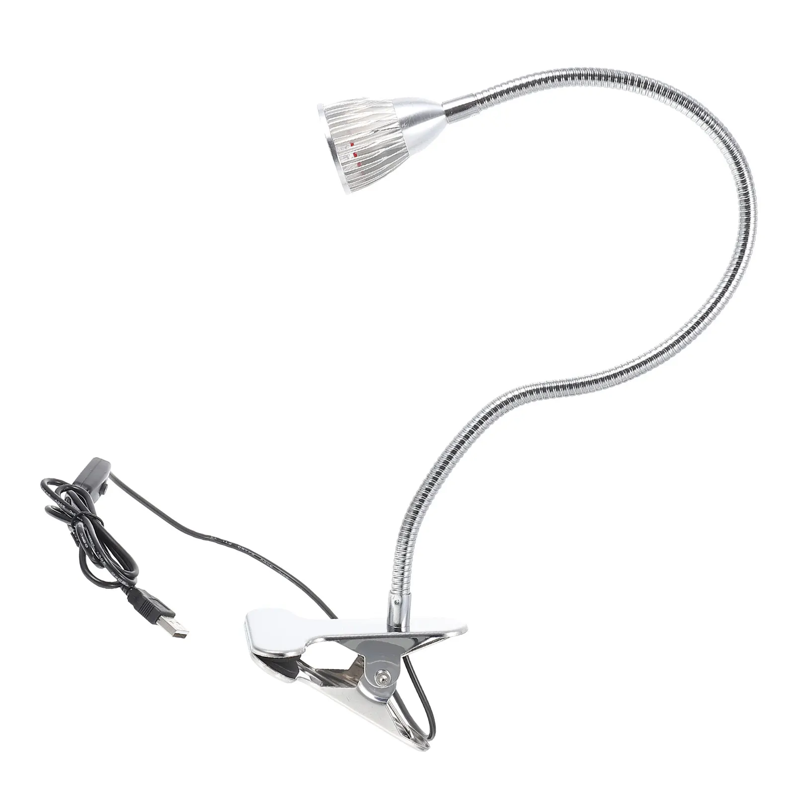 

USB Clip Light Aluminum Alloy Eye Protection Reading Lamp Portable Table LED Study Work Night Light Bedroom Dorm Student Small