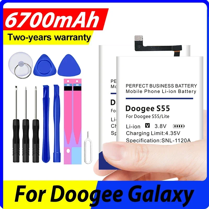 Battery For Doogee X5 F5 X6 X7 X9 Y8 X53 X55 X70 S70 S30 S50 S55 S60 Y7 Y100X N10 N20 BL5500 BL7000 BL12000 Mix Mini S Pro Lite