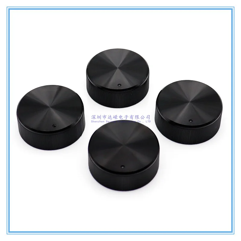 

3Pcs Black Universal Control Knobs Plastic Striped Rotary Switch Cap for Audio Systems Amplifiers Volume Tone Precise Grip