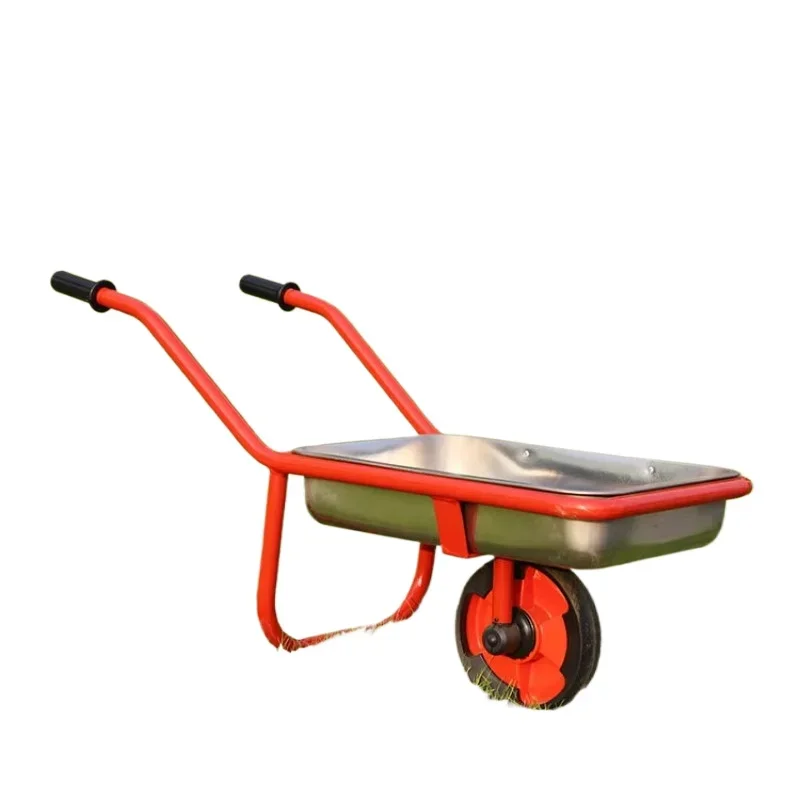 Kindergarten steel material children's stroller is ergonomic