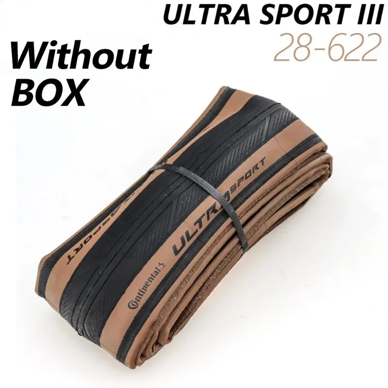 

Road tire ULTRA SPORT III 700x28C Road Bicycle Clincher Foldable Tire Brown