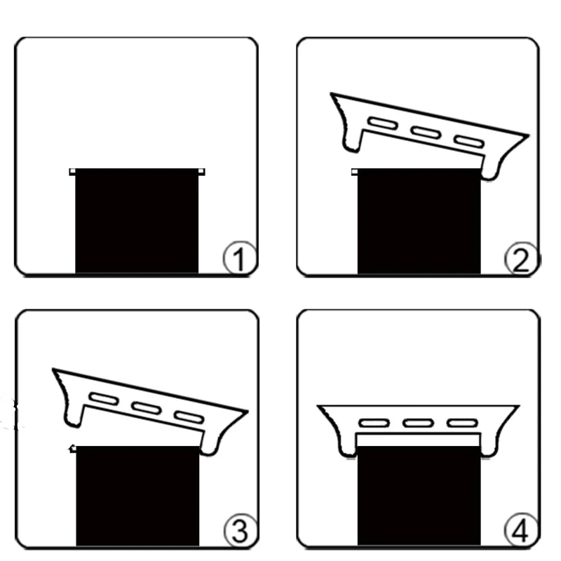 3 PACK Connectors For Apple Watch Band Adapter Ultra 9 8 7 6 5 4 3 49mm 45mm 44mm 42mm 38mm 41mm 40mm Adapter For 22mm Band