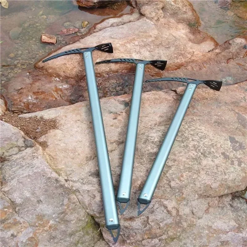 Aluminium Alloy Outdoor Multifunctional Climbing Pick Snowfield Ice Mountain Sports Climbing Accessories Professional Pick