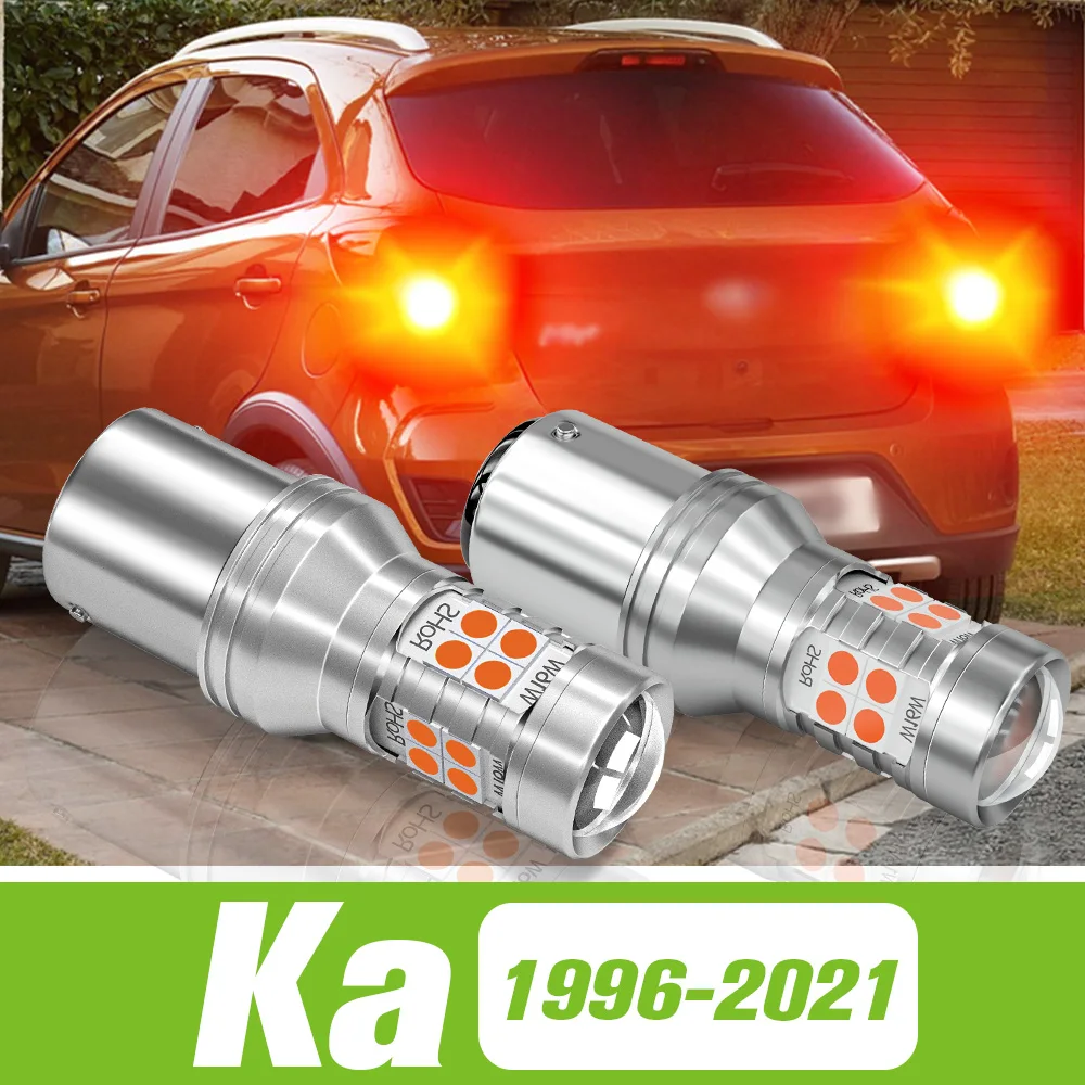 2pcs For Ford Ka Ka+ 3 1996-2021 LED Brake Light 2008 2009 2010 2011 2012 2013 2014 2015 2016 2017 2018 2019 Accessories