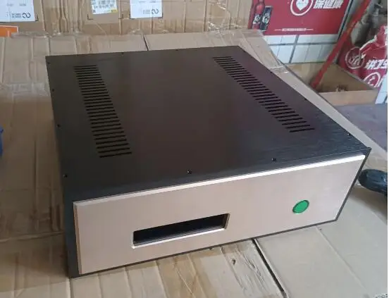 

Beautiful full aluminum FM series amplifier case DIY shell chassis can be modified to FM411 W430*H150*D409mm