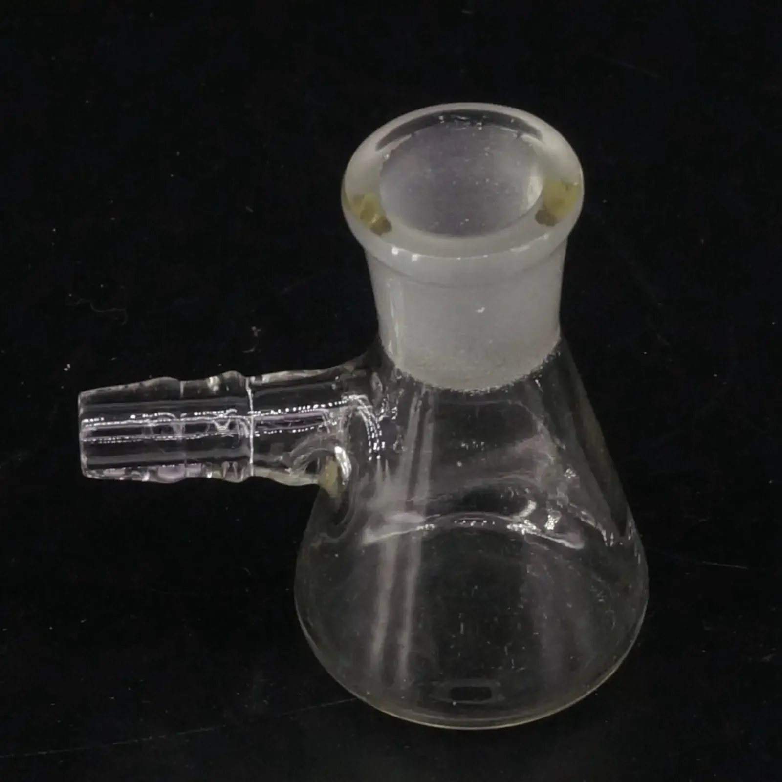 10ml 14/23mm Joint Borosilicate Glass Ground Conical Filter Flask with Side Arm Lab Glassware