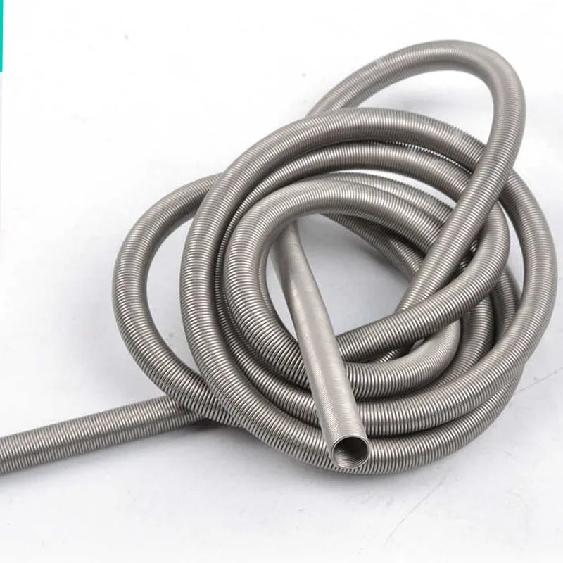 2/5/10PCS 와이어 0.2/0.4/0.5/0.6/0.8mm 1 미터 스테인레스 스틸 인장 스프링 연장 스프링 아웃 직경 2.4mm/3mm/4mm/5mm