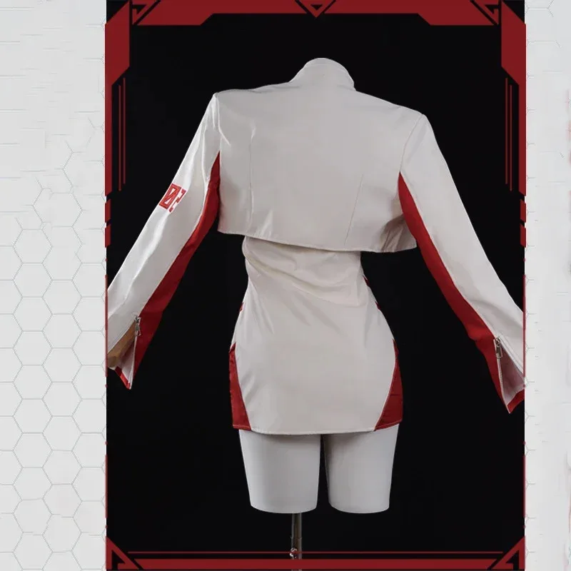 Eva new gospel warrior Asuka Hakumei cos motorcycle suit doujin Leather Jacket Cosplay Costume @ 0z *