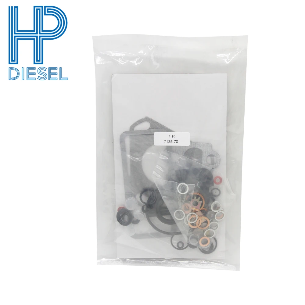 10pcs/lot Repair Kit 7135-70, Repair Tool 800470, Diesel Fuel Engine Injection System Spare Part, for Fuel Pump, Gasket Kit