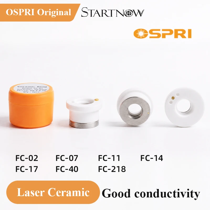 Startnow OSPRI Original Fiber Laser Ceramic Ring for Cutting Head Nozzle Holder Machine Replacement Parts Accessories